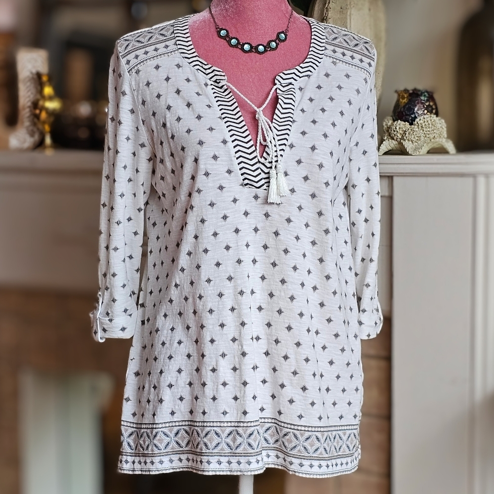 Olsen Europe tunic style blouse. Size Small/medium